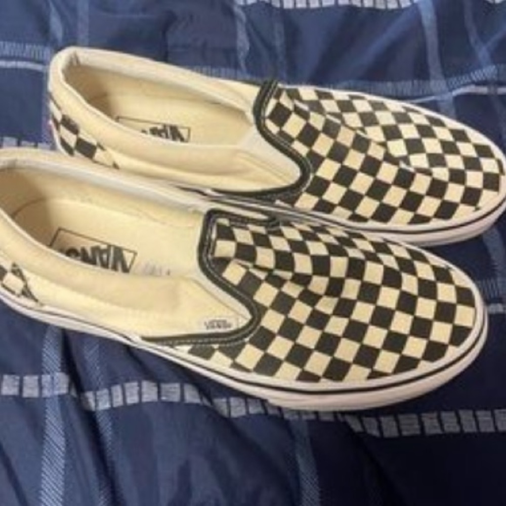 Checkered Vans